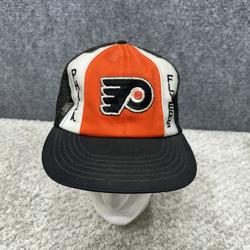 Vintage Philadelphia Flyers hat cap USA union made Large adjustable AS‎ IS READ